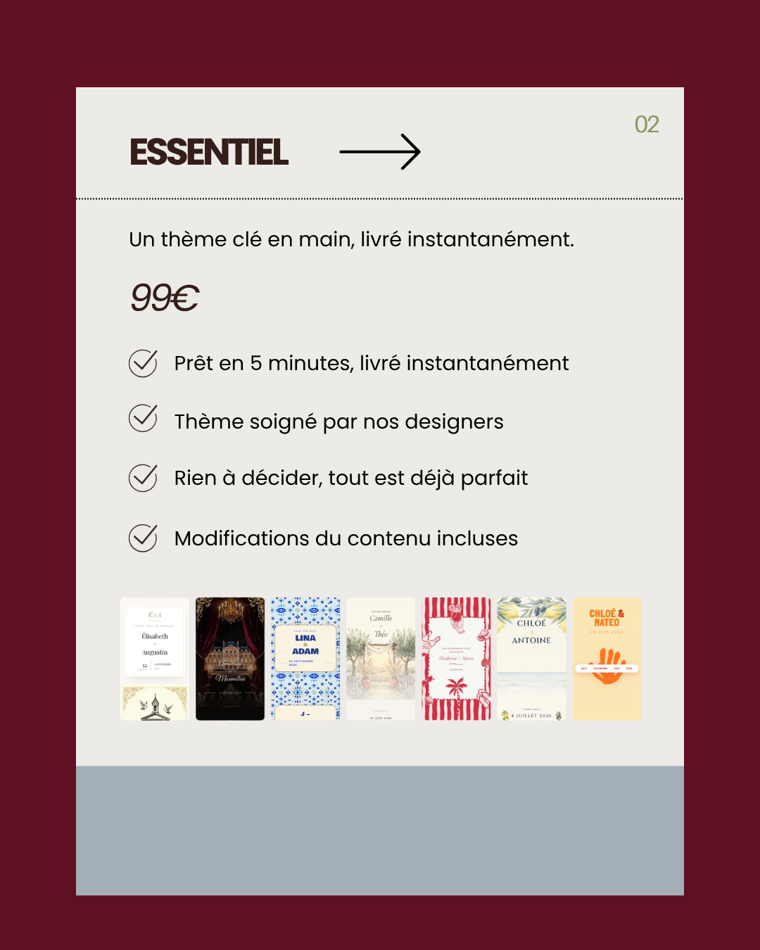 Sélection de thèmes Essentiel
